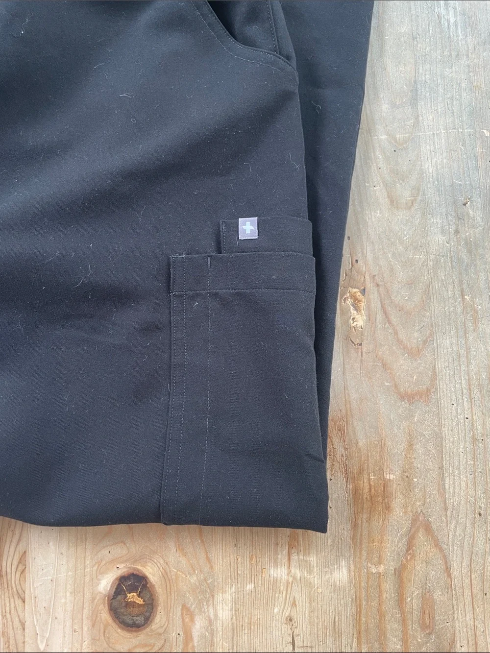 FIGS Technical Collection Scrub Pants 3XL Black Cargo 18”W 30” L Medical Uniform